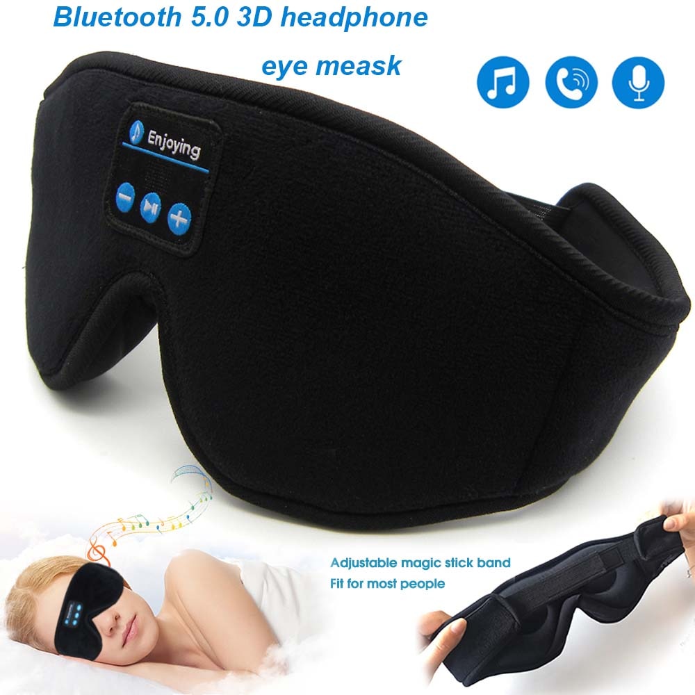2022 Bluetooth Audio Sleep Mask With Powerful Hypnosis Sleep Audio